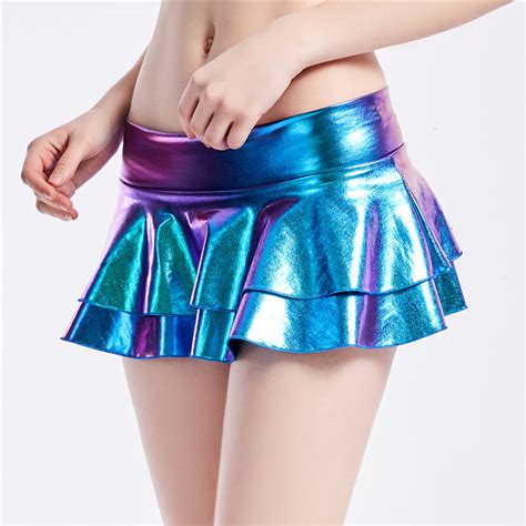 MINIROCK MINISKIRT MICRO Skirt Rhinestone Sexy Clubwear。